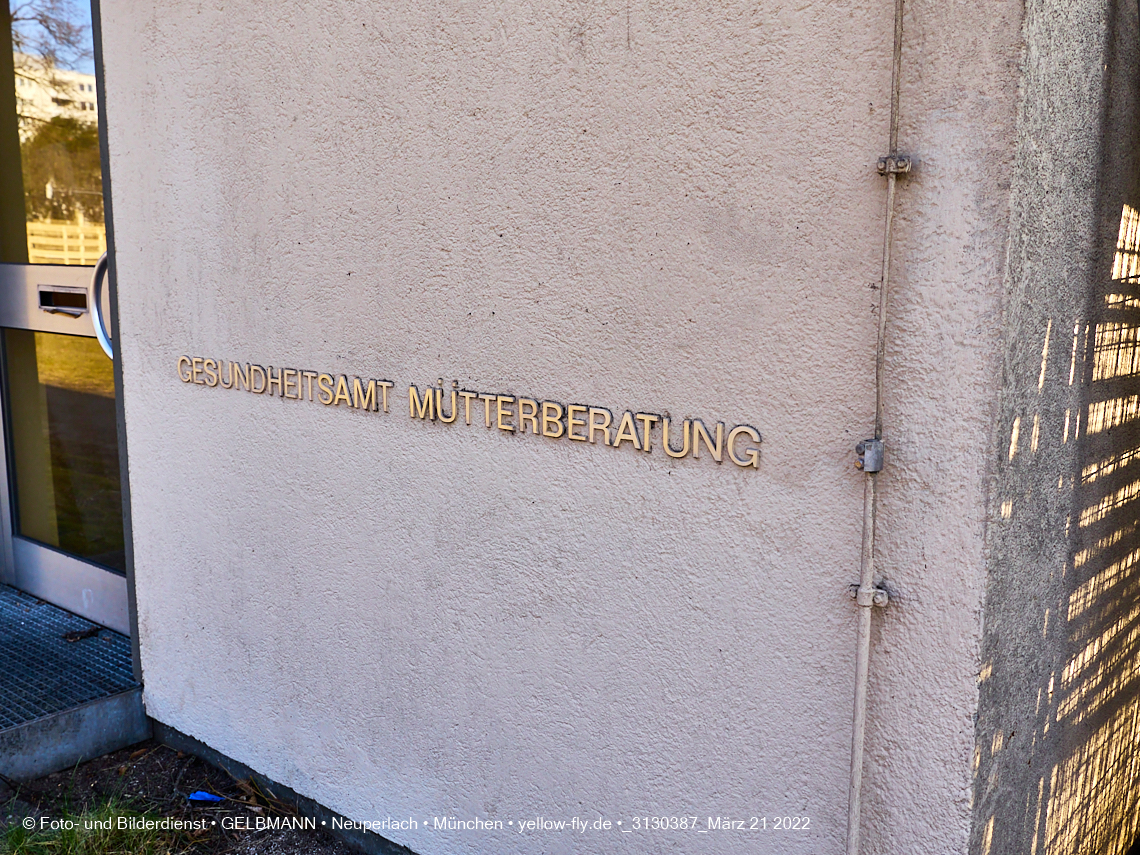 21.03.2022 - Baustelle am Haus für Kinder in Neuperlach